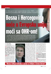 Bosna i Hercegovina neće u Evropsku uniju moći sa OHR-om!
