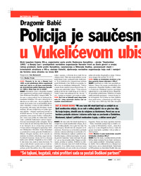 Policija je saučesnik u Vukelićevom ubistvu