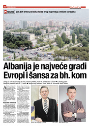 Albanija je najveće gradilište u Evropi i šansa za bh.kompanije