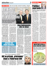 Ban Ki-mun ignorira pismo Milorada Dodika „Avaz“ saznaje