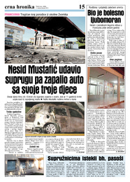 Nesid Mustafić udavio suprugu pa zapalio auto sa svoje troje djece
