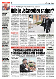Erdoanova partija predlaže osnivanje parlamenta Balkana