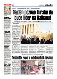 Bajden pozvao Tursku da bude lider na Balkanu!