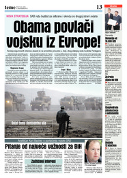 Obama povlači vojsku iz Evrope!