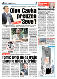 Tomić tvrdi da ga traže plaćene ubice iz Srbije