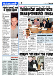 Mali dioničari podižu krivičnu prijavu protiv Nikšića i Trhulja