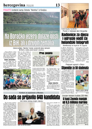 Na Boračko jezero dolaze gosti iz BiH, ali i drugih zemalja