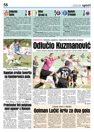 Golman Lučić kriv za dva gola