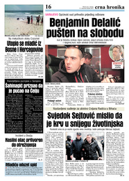 Svjedok Sejtović mislio da je krv u snijegu životinjska