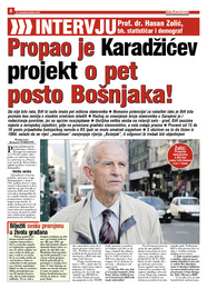 Propao je Karadžićev projekt o pet posto Bošnjaka!