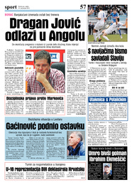 Dragan Jović odlazi u Angolu