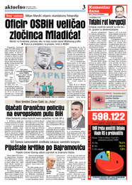 Oficir OSBiH veličao zločinca Mladića!