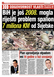 BiH je još 2008. mogla trajno riješiti problem spalionica za 7 miliona KM  od Svjetske banke!