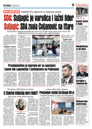 SDA: Suljagić je varalica i lažni lider Suljagić: SDA zvala Cvijanović na iftare