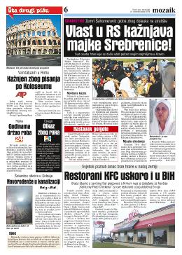 Vlast u RS kažnjava majke Srebrenice! 