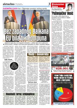 Bez zapadnog Balkana EU bila bi nepotpuna