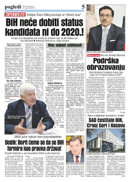 BiH neće dobiti status kandidata ni do 2020.! 