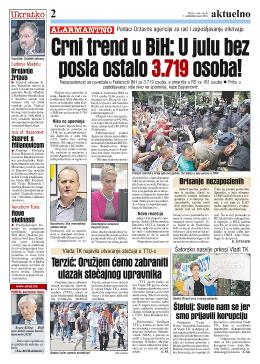 Crni trend u BiH: U julu bez posla ostalo 3.719 osoba!
