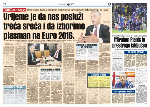 Vrijeme je da nas posluži treća sreća i da izborimo plasman na Euro 2016.