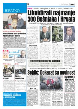 Likvidirali najmanje 300 Bošnjaka i Hrvata 