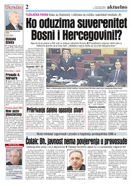 Ko oduzima suverenitet Bosni i Hercegovini!?
