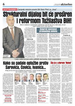 Strukturalni dijalog bit će proširen i reformom Tužilaštva BiH! 