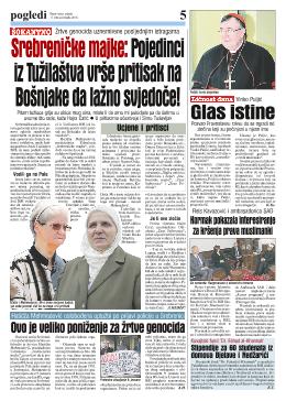 Srebreničke majke: Pojedinci iz Tužilaštva vrše pritisak na Bošnjake da lažno svjedoče!