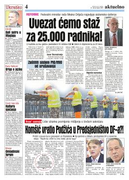 Komšić vratio Podžića u Predsjedništvo DF-a?!