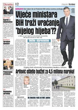Arifović oštetio budžet za 4,5 miliona maraka!