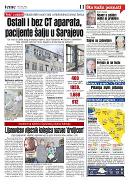 Ostali i bez CT aparata, pacijente šalju u Sarajevo
