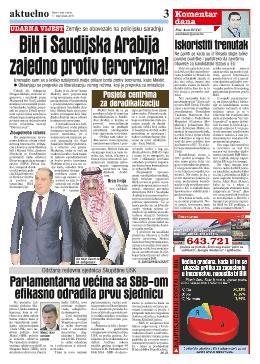 BiH i Saudijska Arabija zajedno protiv terorizma!