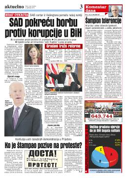 SAD pokreću borbu protiv korupcije u BiH