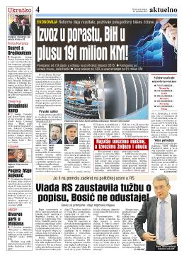 Izvoz u porastu, BiH u plusu 191 milion KM!
