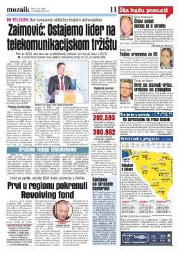 Zaimović: Ostajemo lider na telekomunikacijskom tržištu