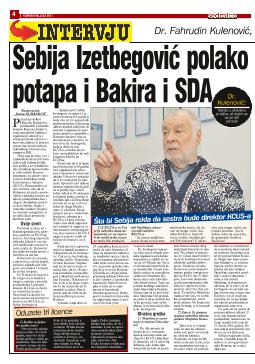 Sebija Izetbegović polako potapa i Bakira i SDA 