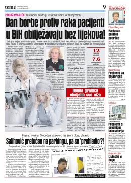  Dan borbe protiv raka pacijenti u BiH obilježavaju bez lijekova!