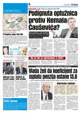 Podignuta optužnica protiv Kemala Čauševića?