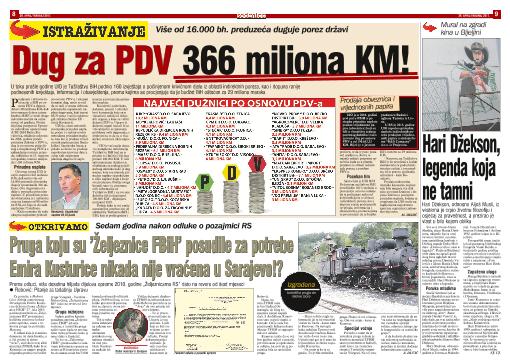  Pruga koju su 'Željeznice FBiH' posudile za potrebe Emira Kusturice nikada nije vraćena u Sarajevo!? 
