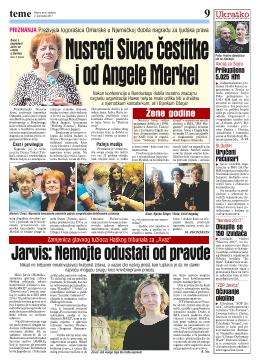 Nusreti Sivac čestitke i od Angele Merkel