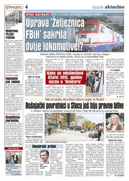 Uprava 'Željeznica FBiH' sakrila dvije lokomotive!?