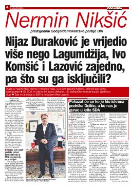 Nijaz Duraković je vrijedio više nego Lagumdžija, Ivo Komšić i Lazović zajedno, pa što su ga isključili? 