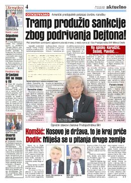 Komšić: Kosovo je država, to je kraj priče Dodik: Miješa se u pitanja druge države 