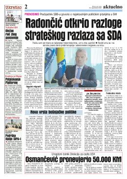 Radončić otkrio razloge strateškog razlaza sa SDA