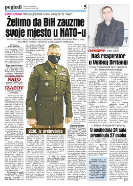 Želimo da BiH zauzme svoje mjesto u NATO-u 