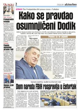 Kako se pravdao osumnjičeni Dodik