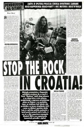 STOP THE ROCK IN CROATIA!