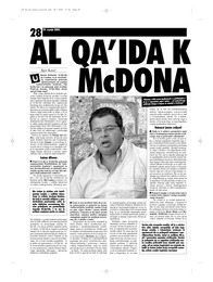 AL QA'IDA KAO McDONALD'S