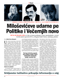 Miloševićeve udarne pesnice iz RTS-a,  Politike i Večernjih novosti pod istragom