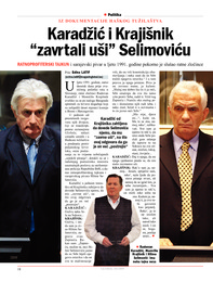 Karadžić i Krajišnik “zavrtali uši” Selimoviću