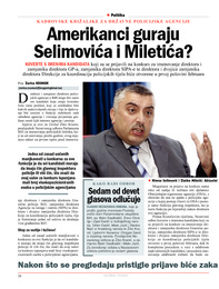 Amerikanci guraju Selimovića i Miletića?